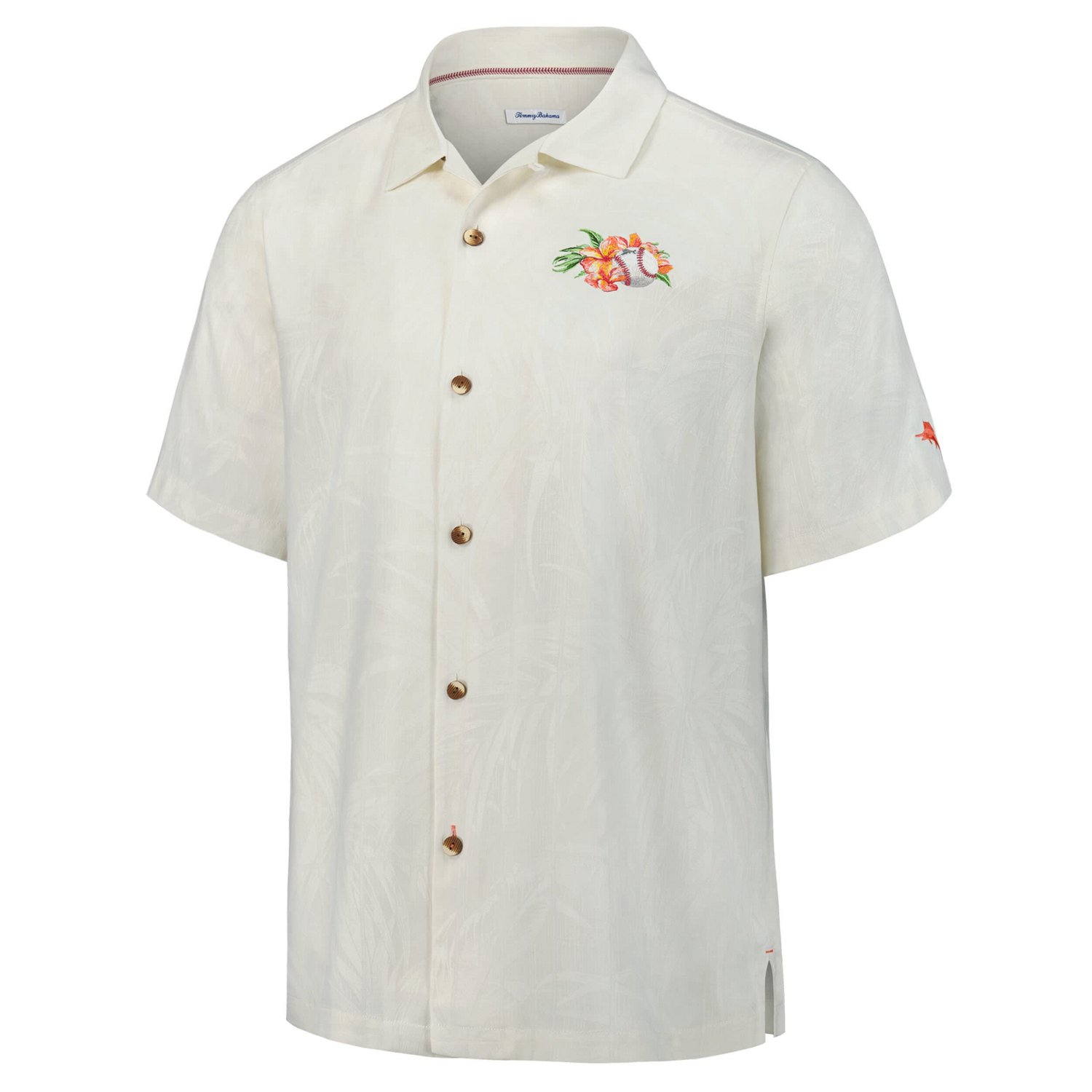 Tommy Bahama Los Angeles Dodgers Grand Slam Bay Camp Button-Up Shirt - view number 2