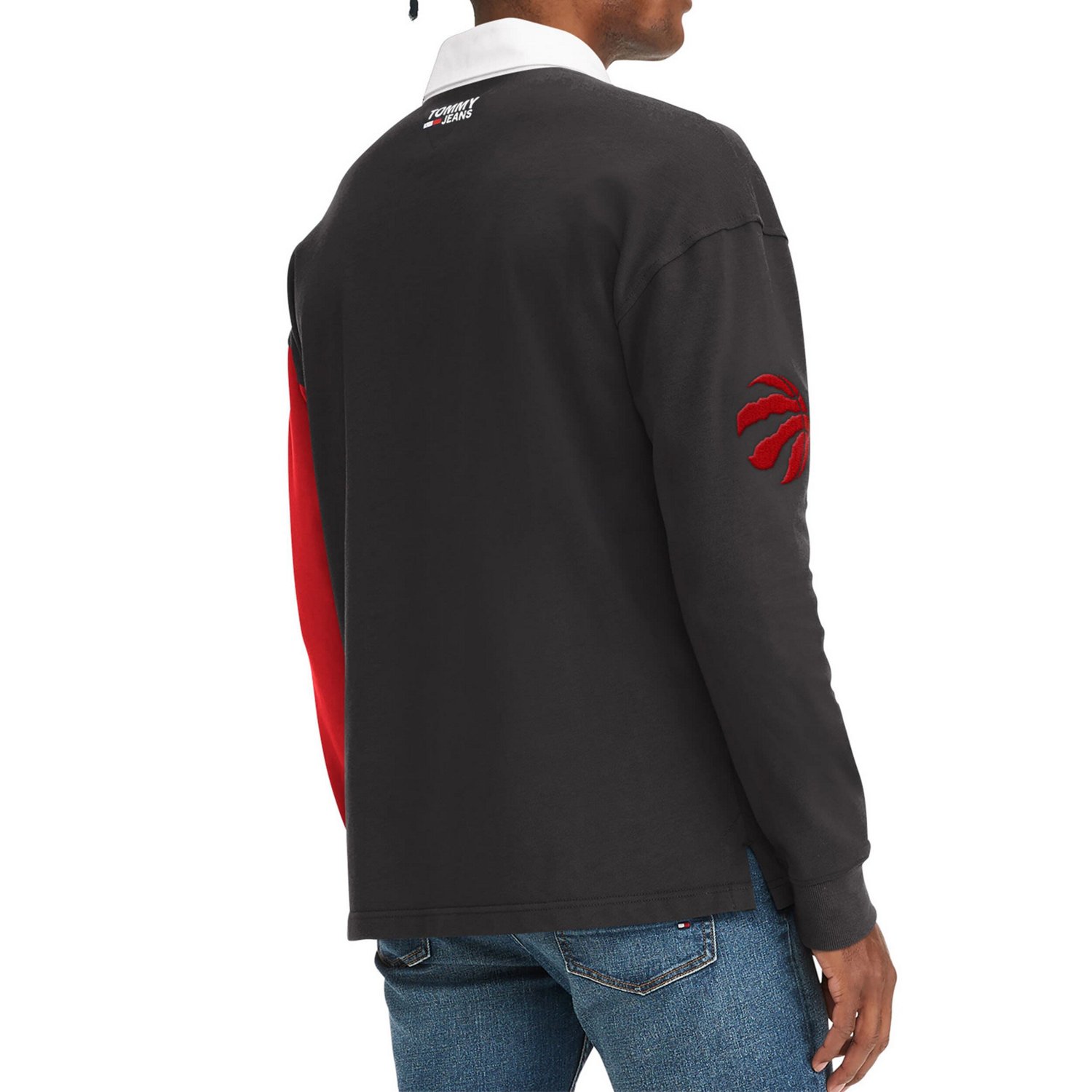 Tommy Jeans /Red Toronto Raptors Ronnie Rugby Long Sleeve T-Shirt                                                                - view number 2