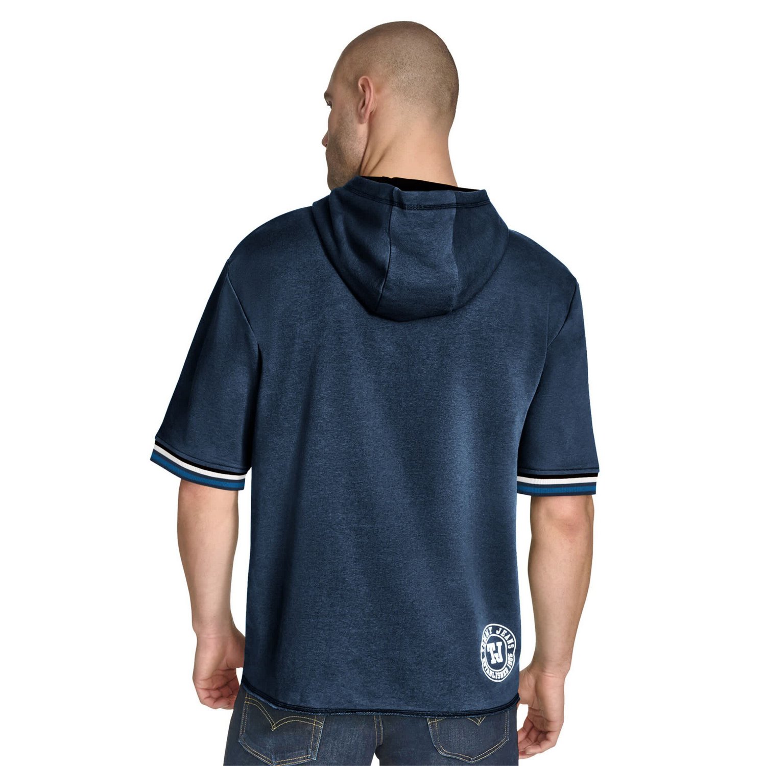 Tommy Jeans Minnesota Timberwolves Paul French Terry Short Sleeve Pullover Hoodie