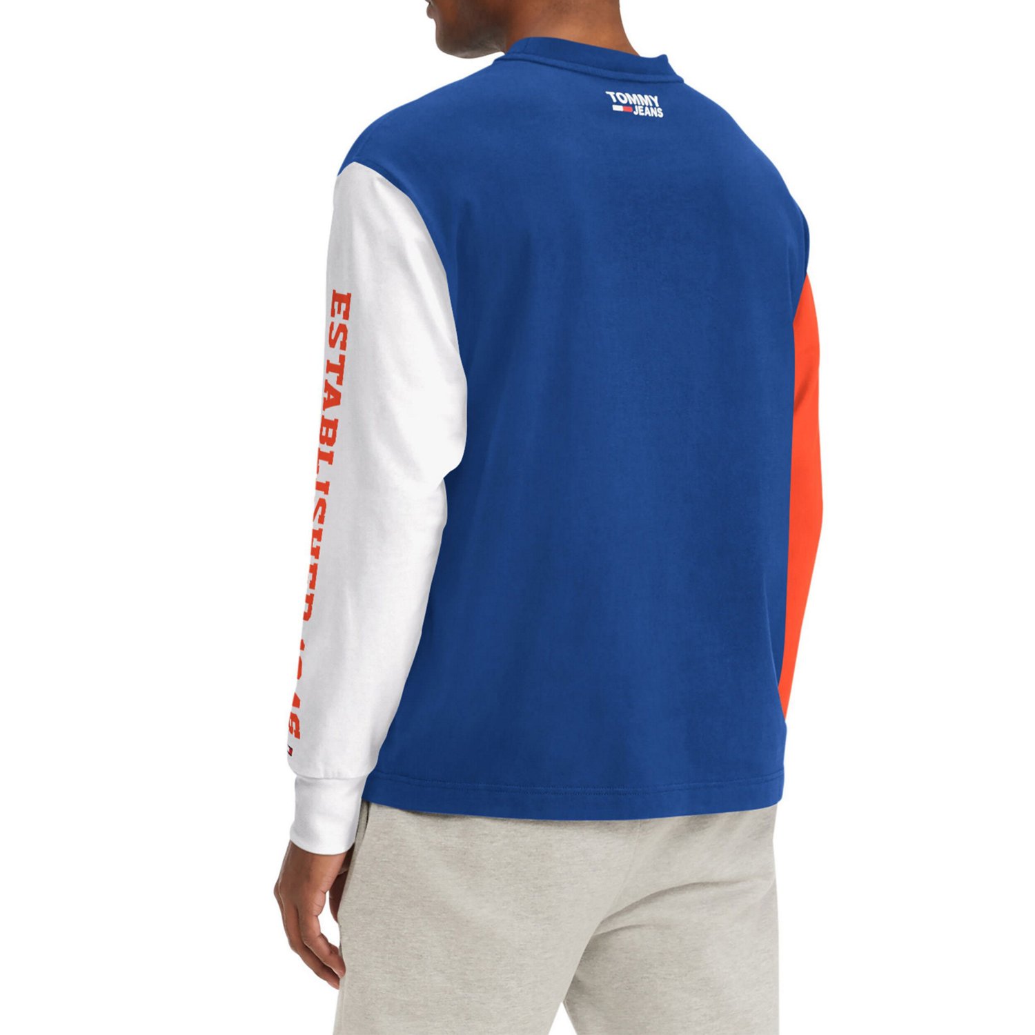Tommy Jeans New York Knicks Richie Color Block Long Sleeve T-Shirt                                                               - view number 2