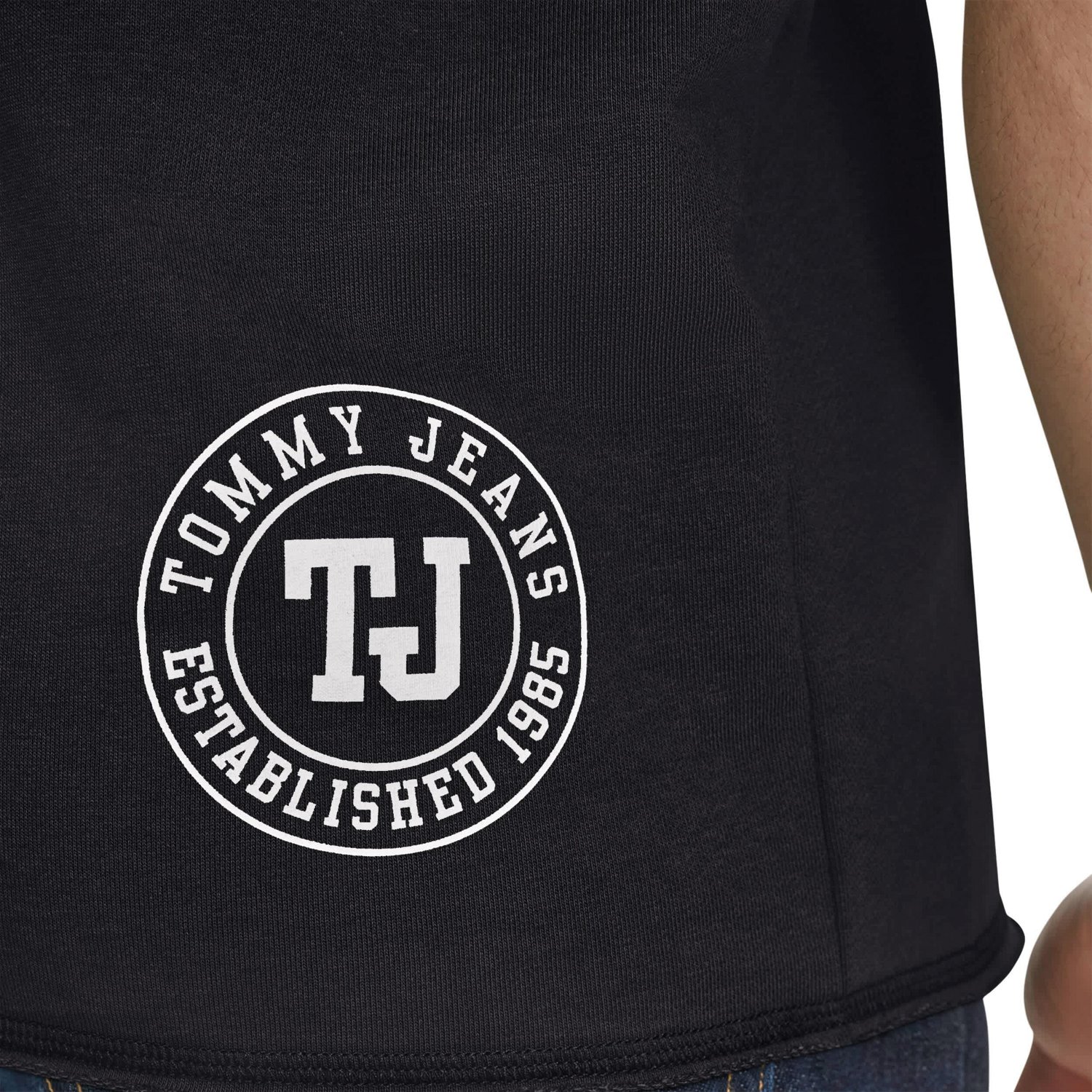 Tommy Jeans San Antonio Spurs Paul French Terry Short Sleeve Pullover Hoodie                                                     - view number 3