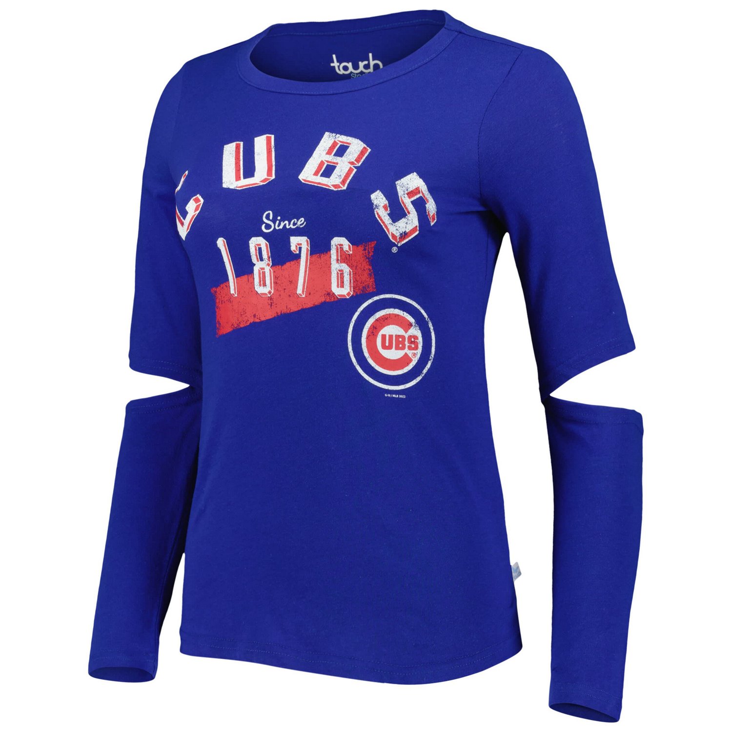 Touch Chicago Cubs Formation Long Sleeve T-Shirt - view number 2
