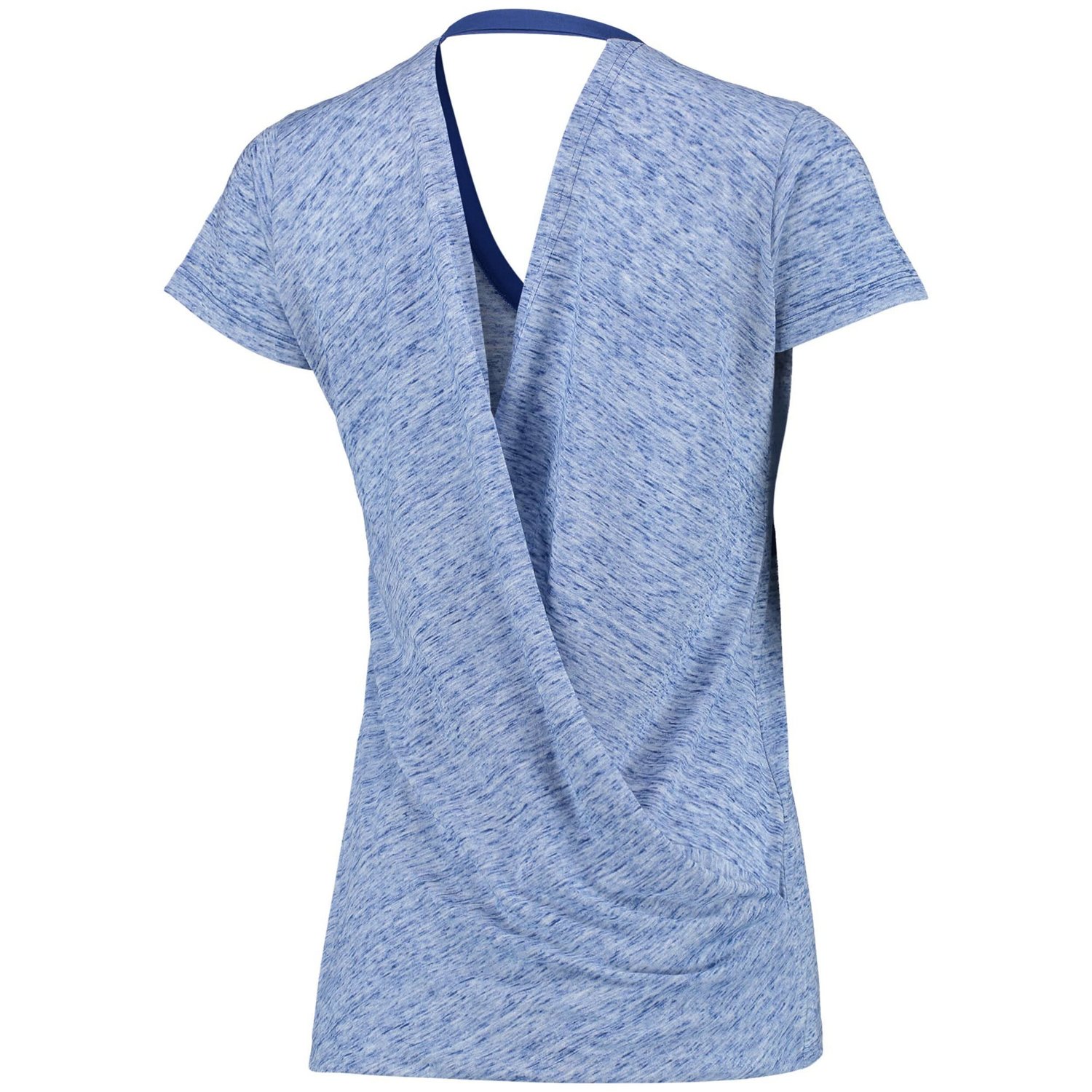 Touch Chicago Cubs Hail Mary V-Neck Back Wrap T-Shirt - view number 3