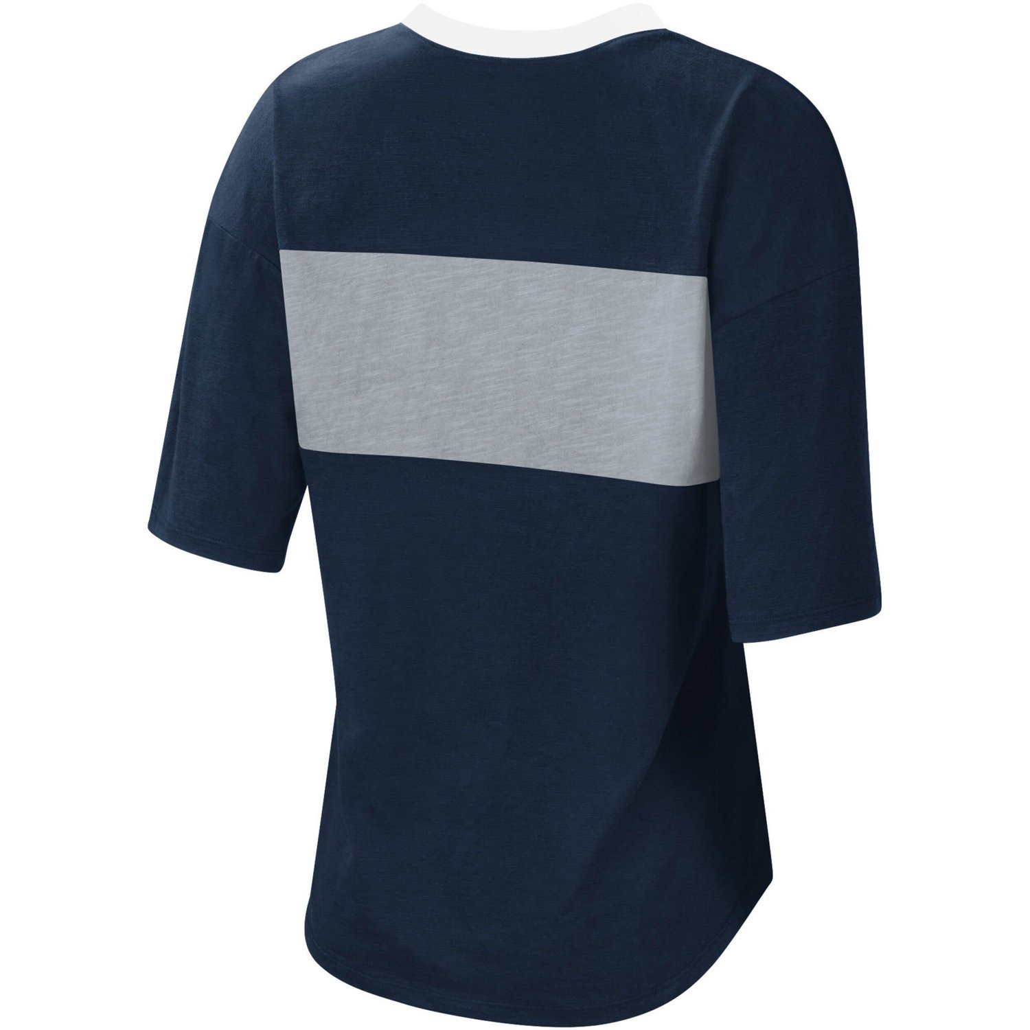 Touch /Gray New York Yankees Lead Off Notch Neck T-Shirt - view number 3
