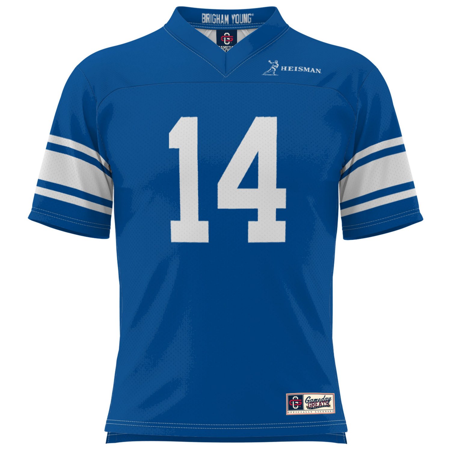 Ty Detmer BYU Cougars Heisman Football Jersey - view number 2