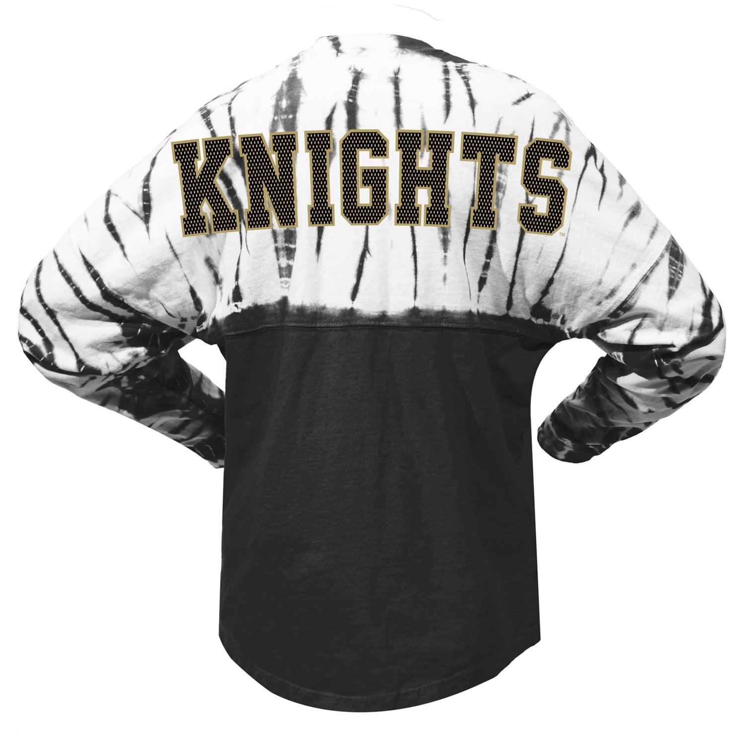 UCF Knights Tie-Dye Long Sleeve Jersey T-Shirt - view number 3