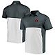 Under Armour /White Auburn Tigers Green Blocked Polo Performance Polo                                                            - view number 1 selected