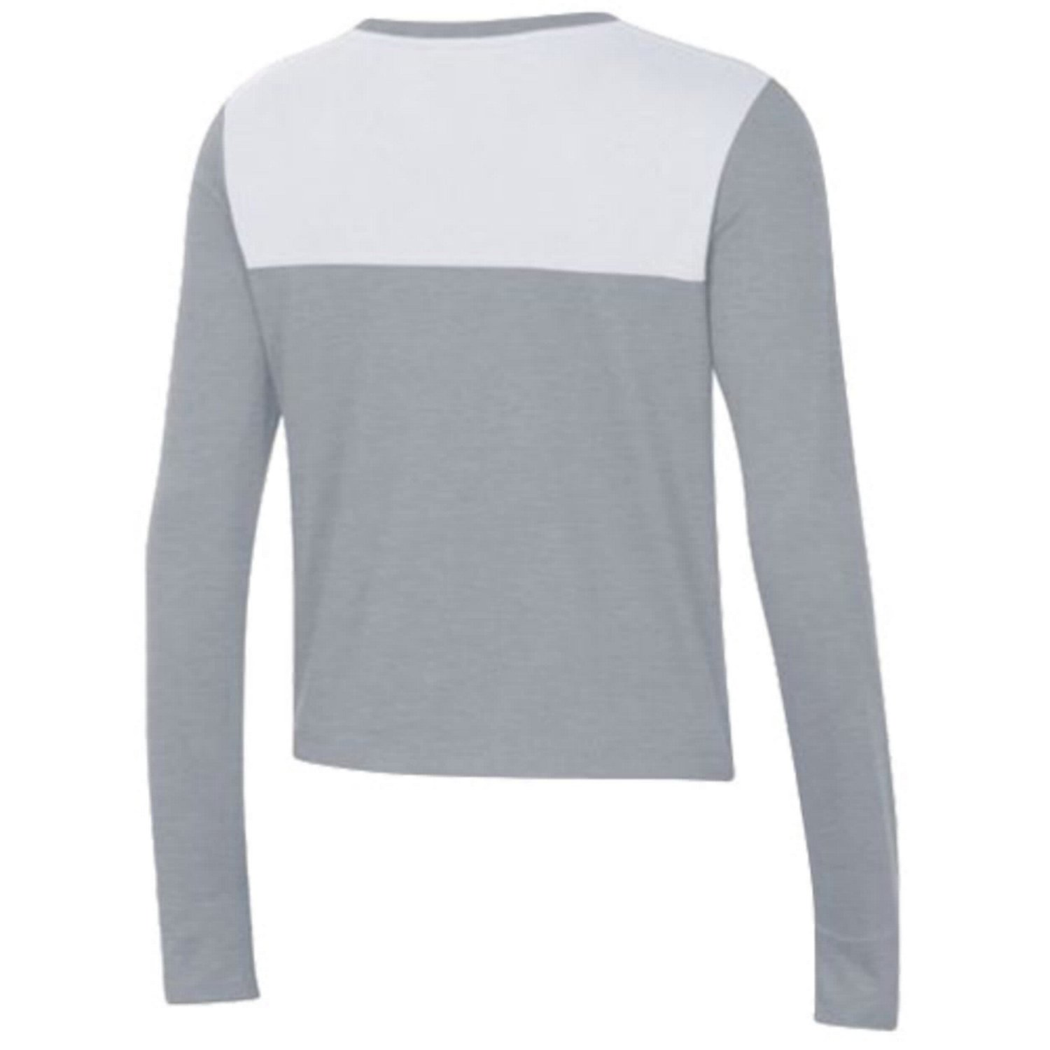 Under Armour /Gray Notre Dame Fighting Irish Vault Cropped Long Sleeve T-Shirt - view number 3