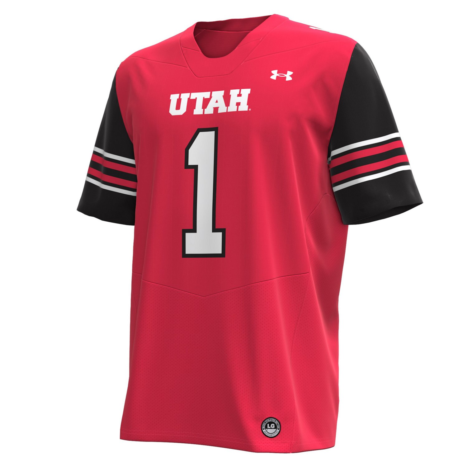 Under Armour 1 Utah Utes Replica Football Jersey - view number 2