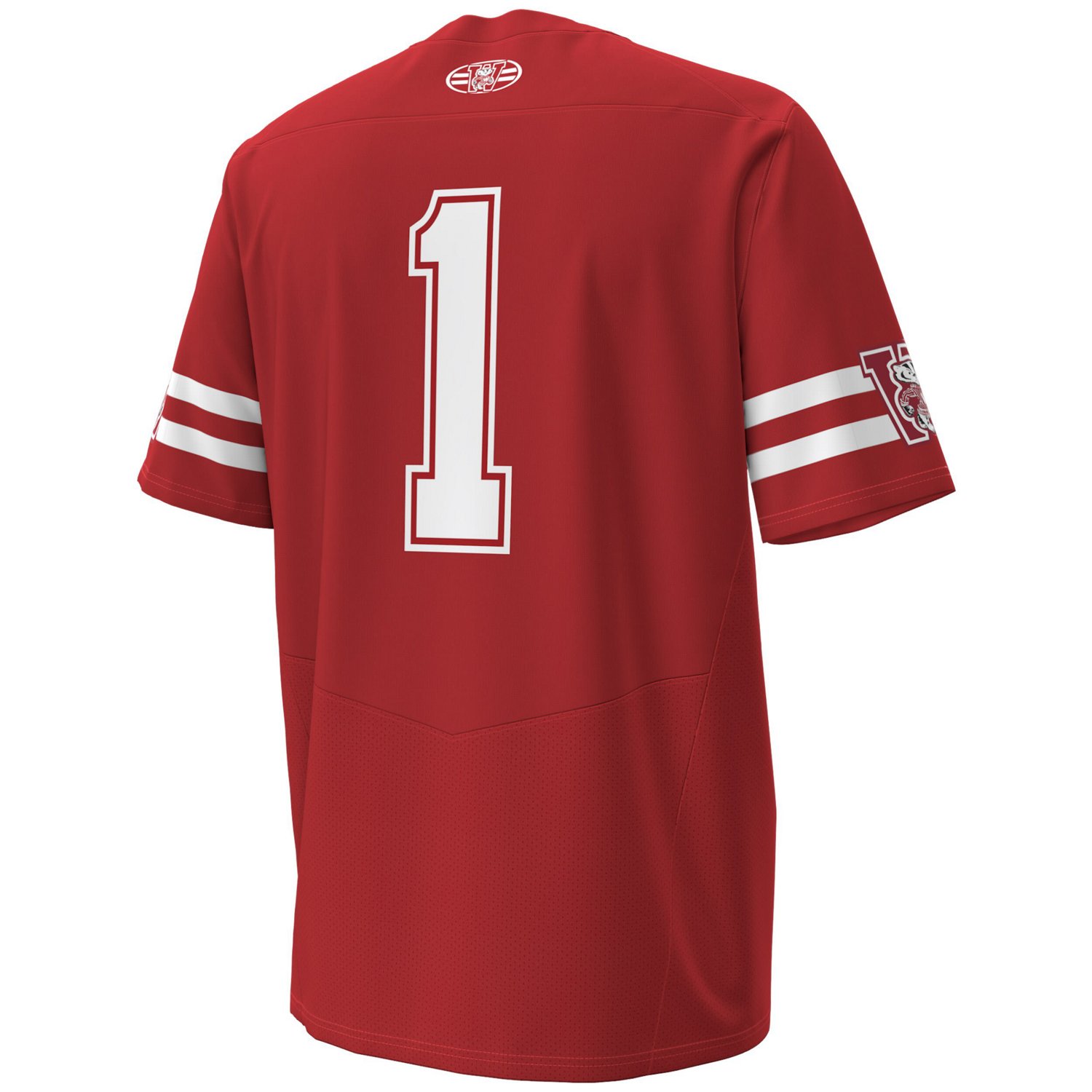 Under Armour 1 Wisconsin Badgers 1980 Throwback Home Replica Game Jersey - view number 3