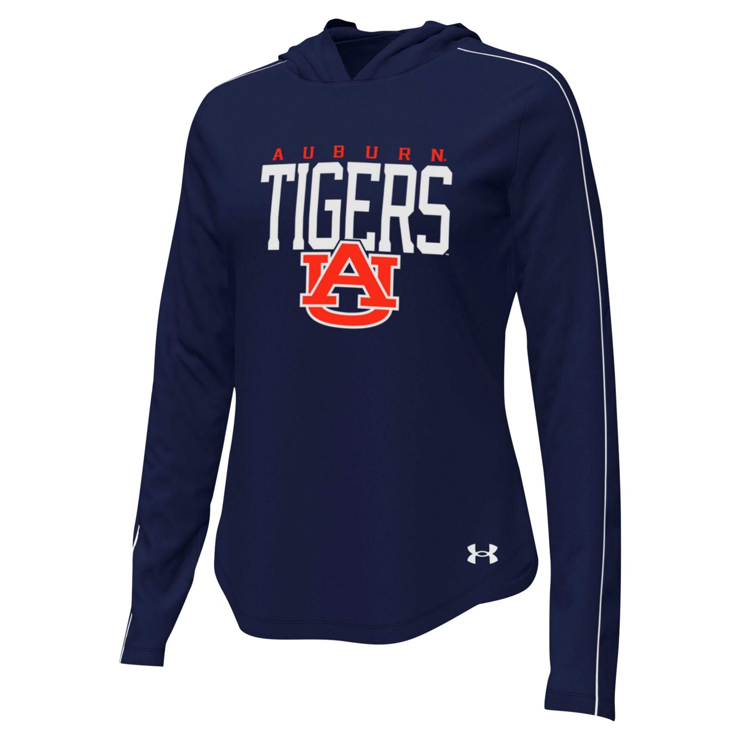 Under Armour Auburn Tigers Gameday Knockout Long Sleeve Hooded T-Shirt - view number 2