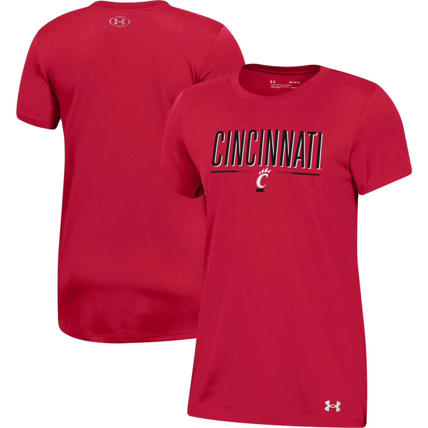 Under Armour Cincinnati Bearcats Performance Tech Modern T-Shirt