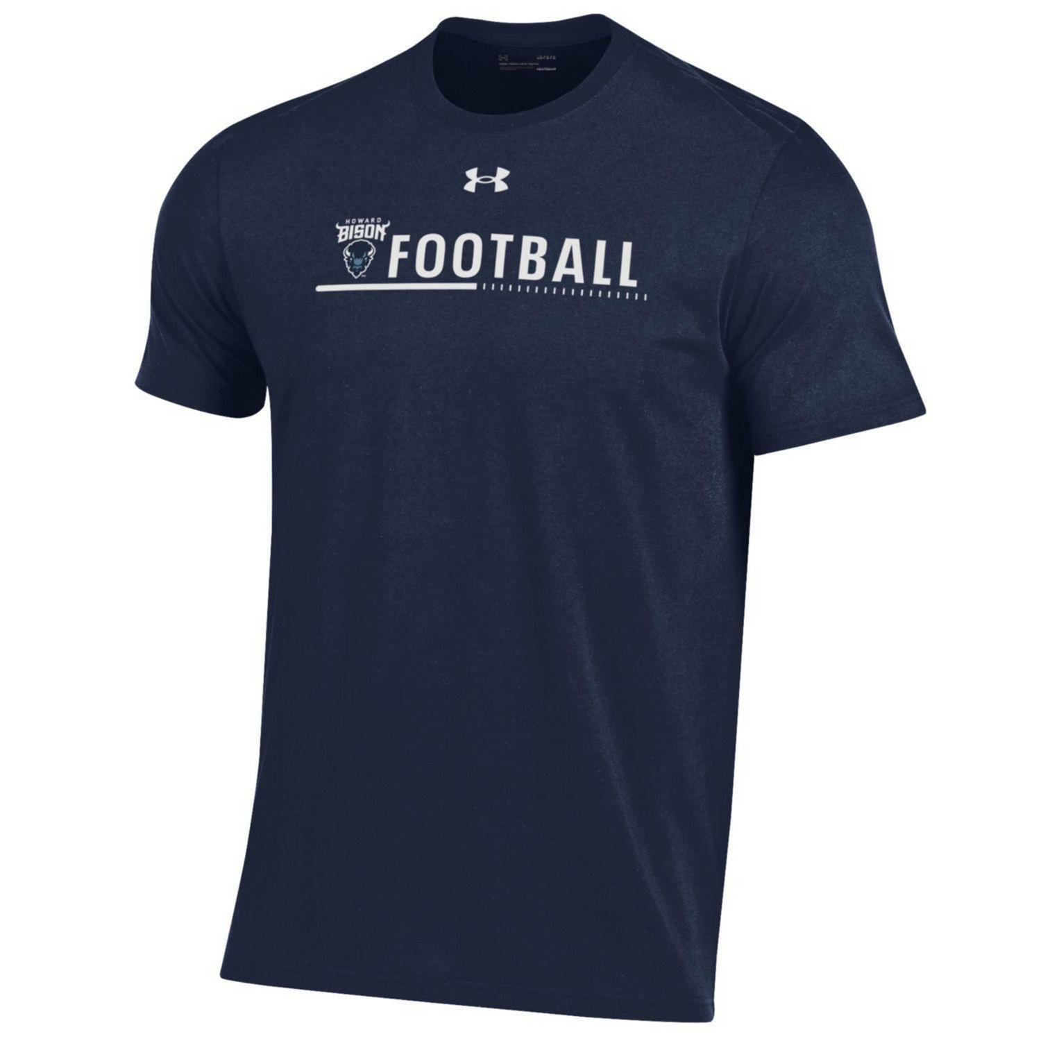Under Armour Howard Bison 2022 Sideline Football Performance Cotton T-Shirt - view number 2
