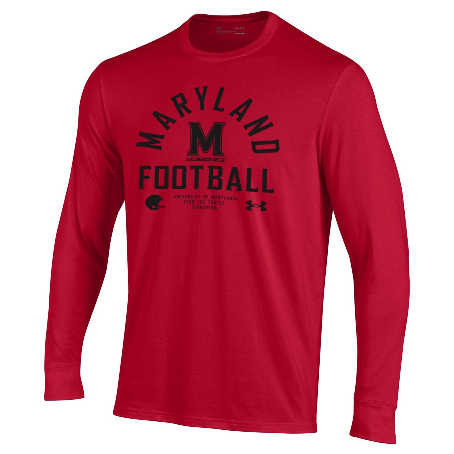 Under Armour Maryland Terrapins 2025 Sideline Football Performance Long Sleeve T-Shirt - view number 2