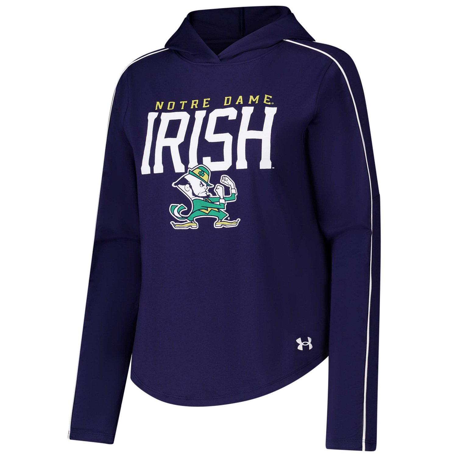 Under Armour Notre Dame Fighting Irish Gameday Knockout Long Sleeve Hooded T-Shirt                                               - view number 2
