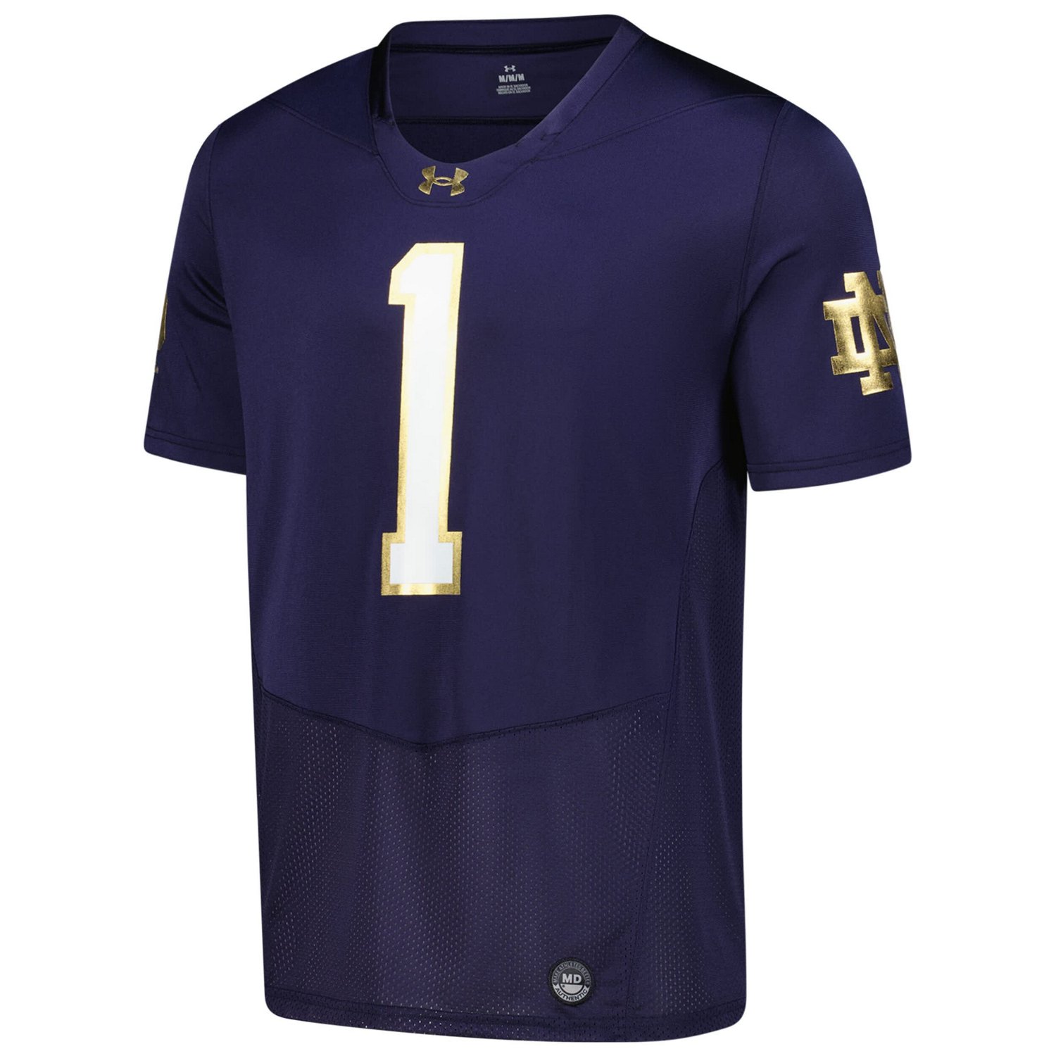Under Armour Notre Dame Fighting Irish Replica Football Jersey - view number 2