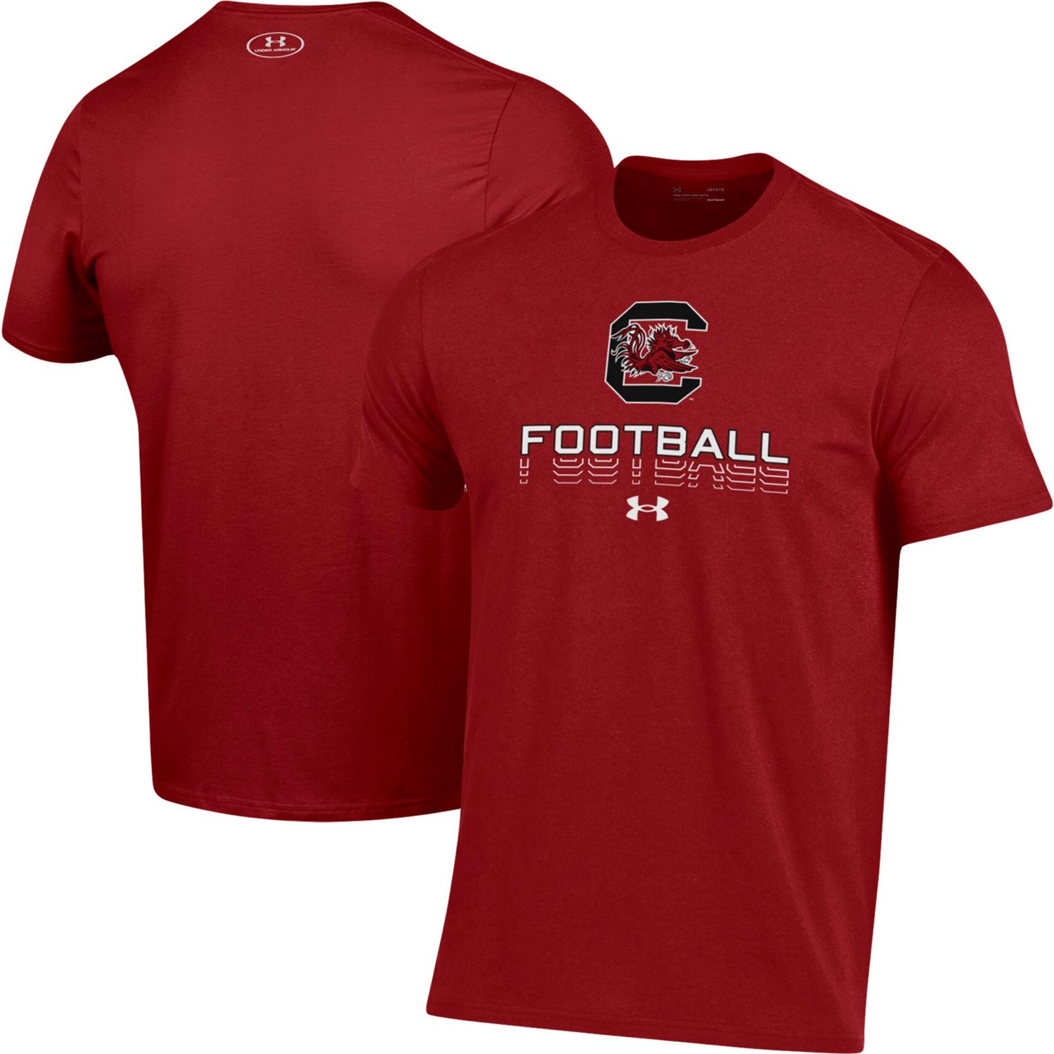 Under Armour South Carolina Gamecocks Football Fade Performance T-Shirt