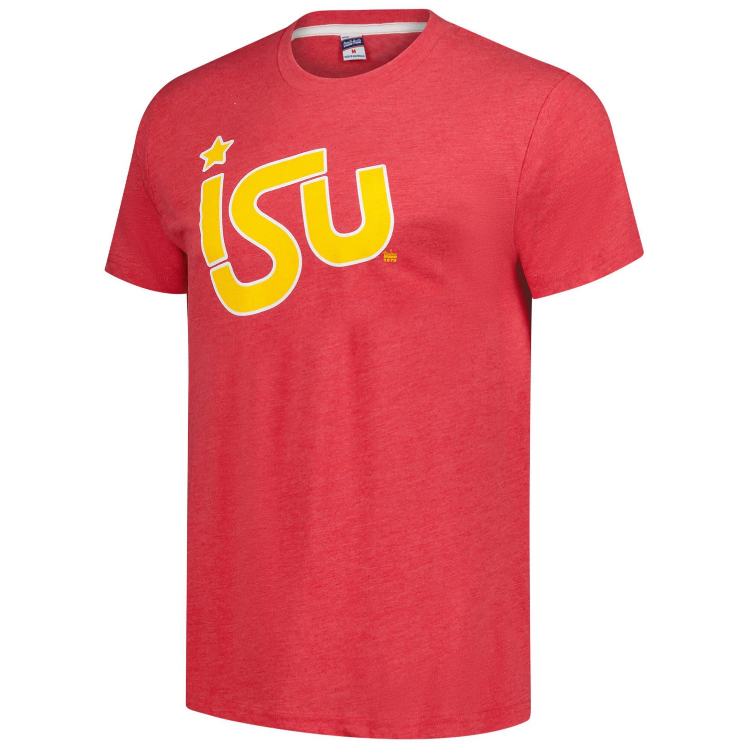 Unisex Charlie Hustle Iowa State Cyclones 1979 Vintage Tri-Blend T-Shirt - view number 2