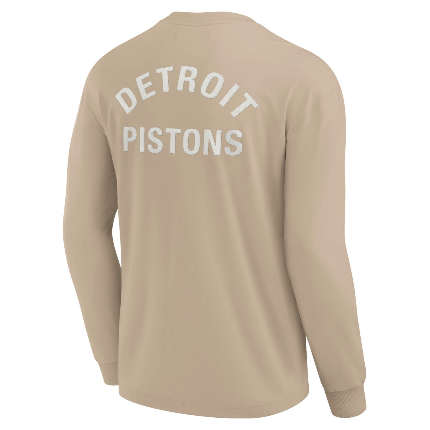 Unisex Fanatics Detroit Pistons Elements Super Soft Long Sleeve T-Shirt                                                          - view number 3