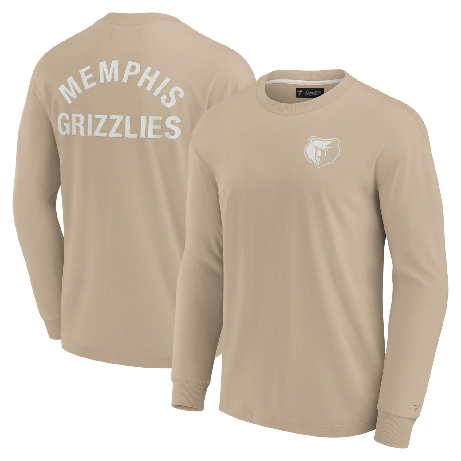 Unisex Fanatics Memphis Grizzlies Elements Super Soft Long Sleeve T-Shirt