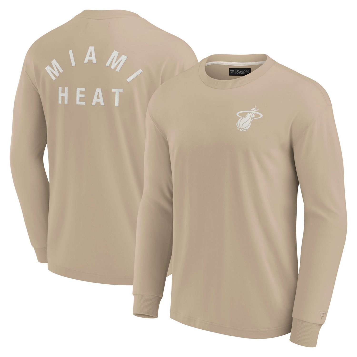Unisex Fanatics Miami Heat Elements Super Soft Long Sleeve T-Shirt