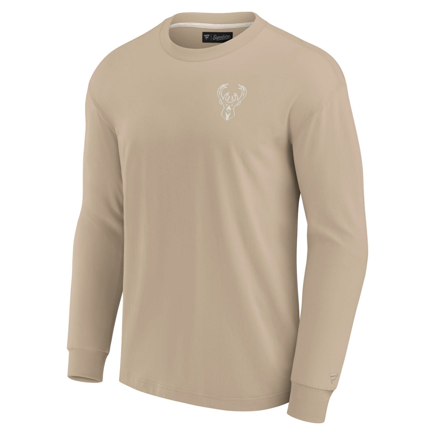 Unisex Fanatics Milwaukee Bucks Elements Super Soft Long Sleeve T-Shirt - view number 2