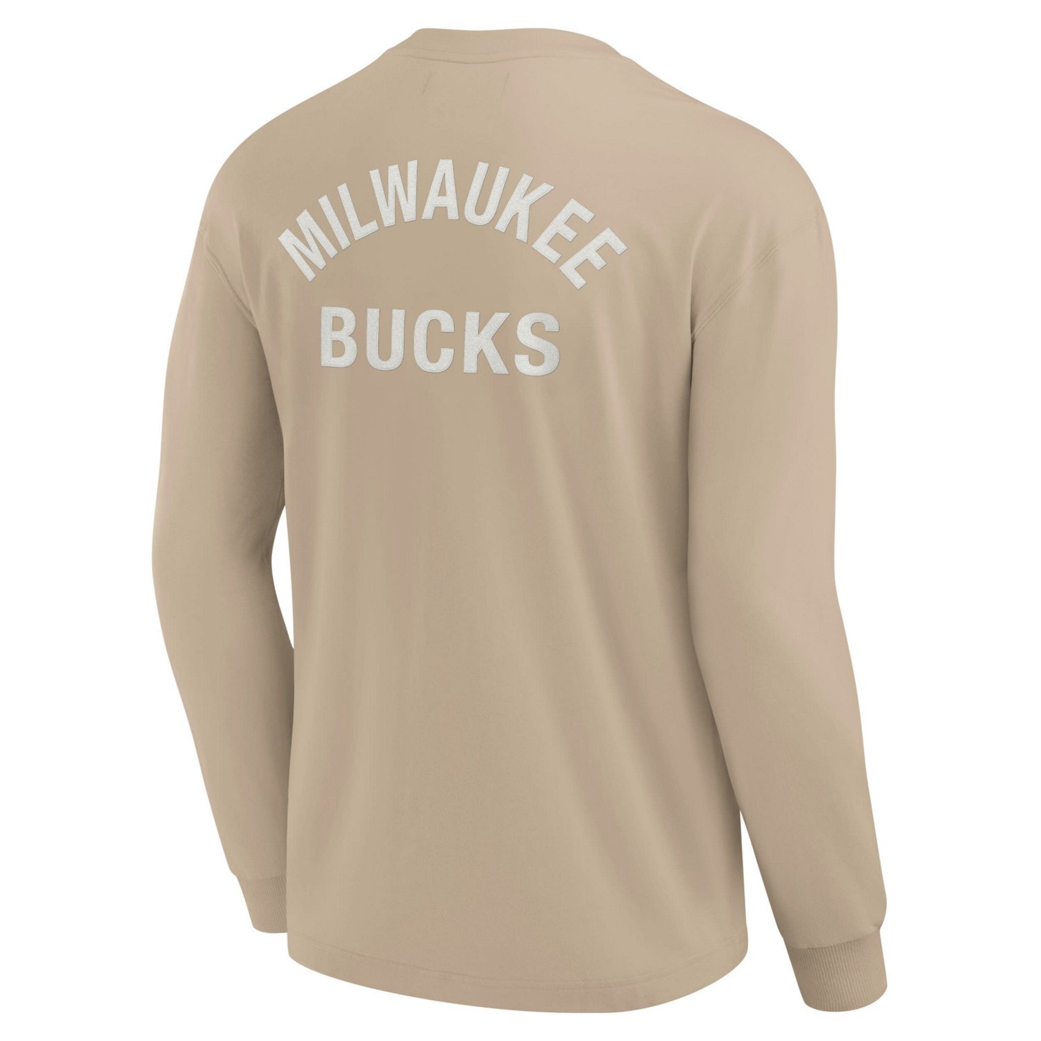 Unisex Fanatics Milwaukee Bucks Elements Super Soft Long Sleeve T-Shirt - view number 3