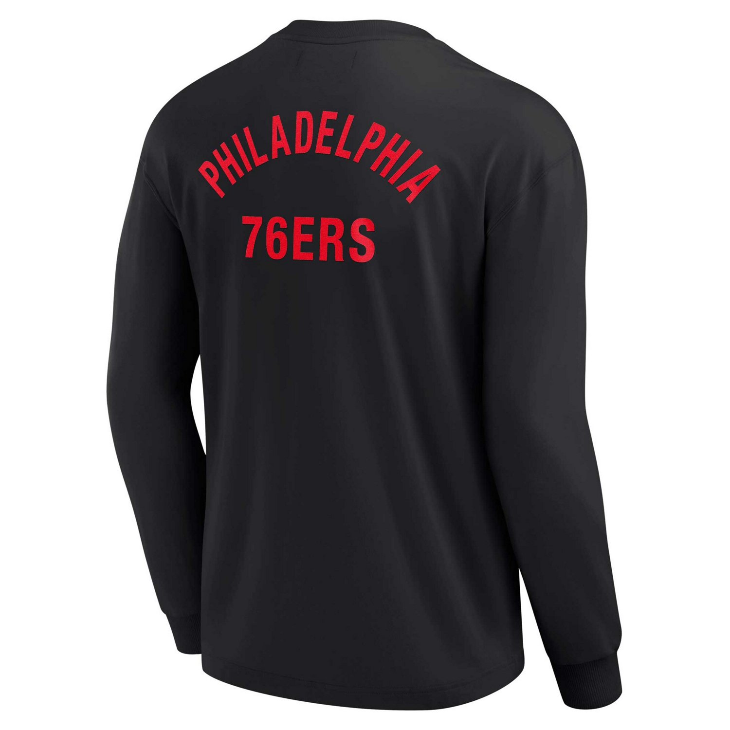 Unisex Fanatics Philadelphia 76ers Elements Super Soft Long Sleeve T-Shirt                                                       - view number 3