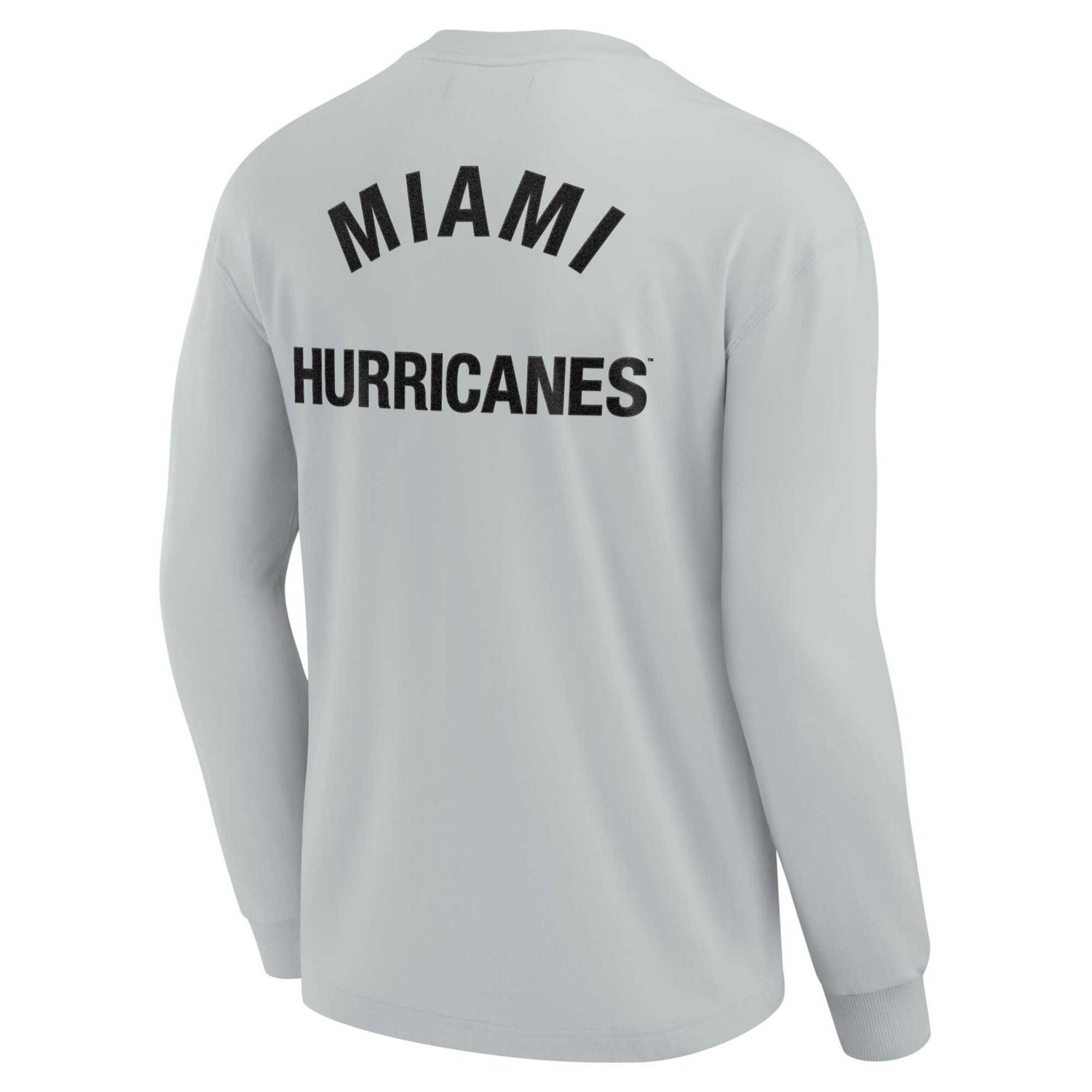 Unisex Fanatics Signature Miami Hurricanes Elements Super Soft Long Sleeve T-Shirt - view number 3