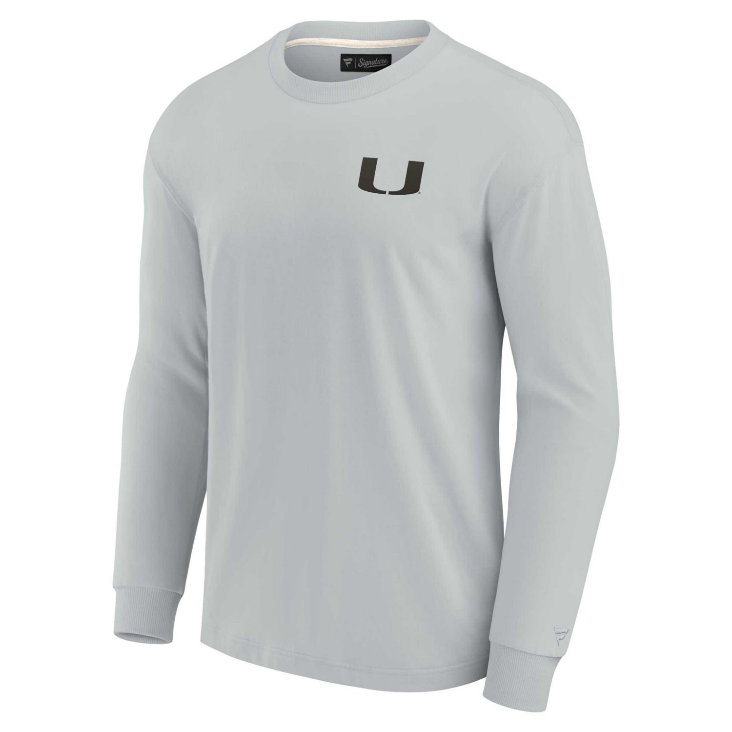 Unisex Fanatics Signature Miami Hurricanes Elements Super Soft Long Sleeve T-Shirt - view number 2