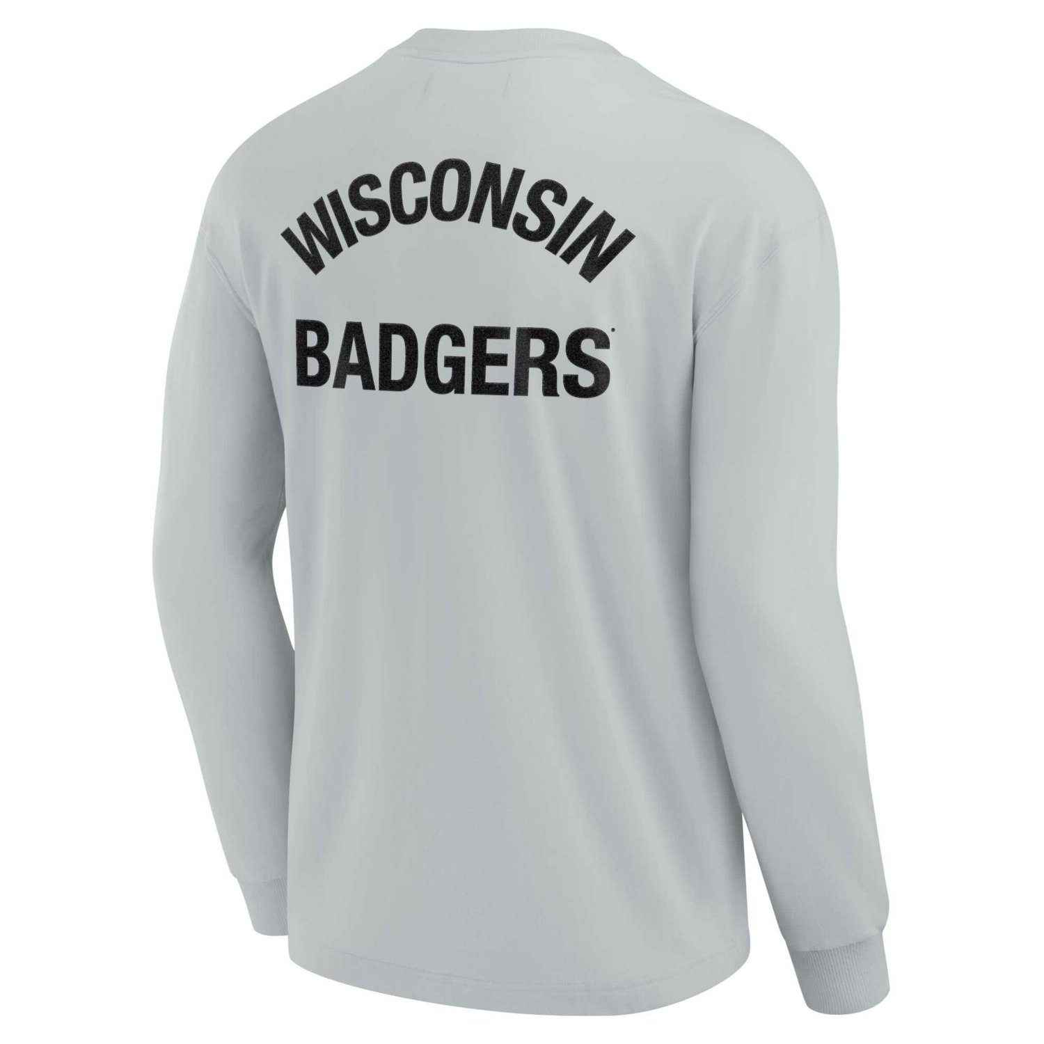 Unisex Fanatics Signature Wisconsin Badgers Elements Super Soft Long Sleeve T-Shirt - view number 3