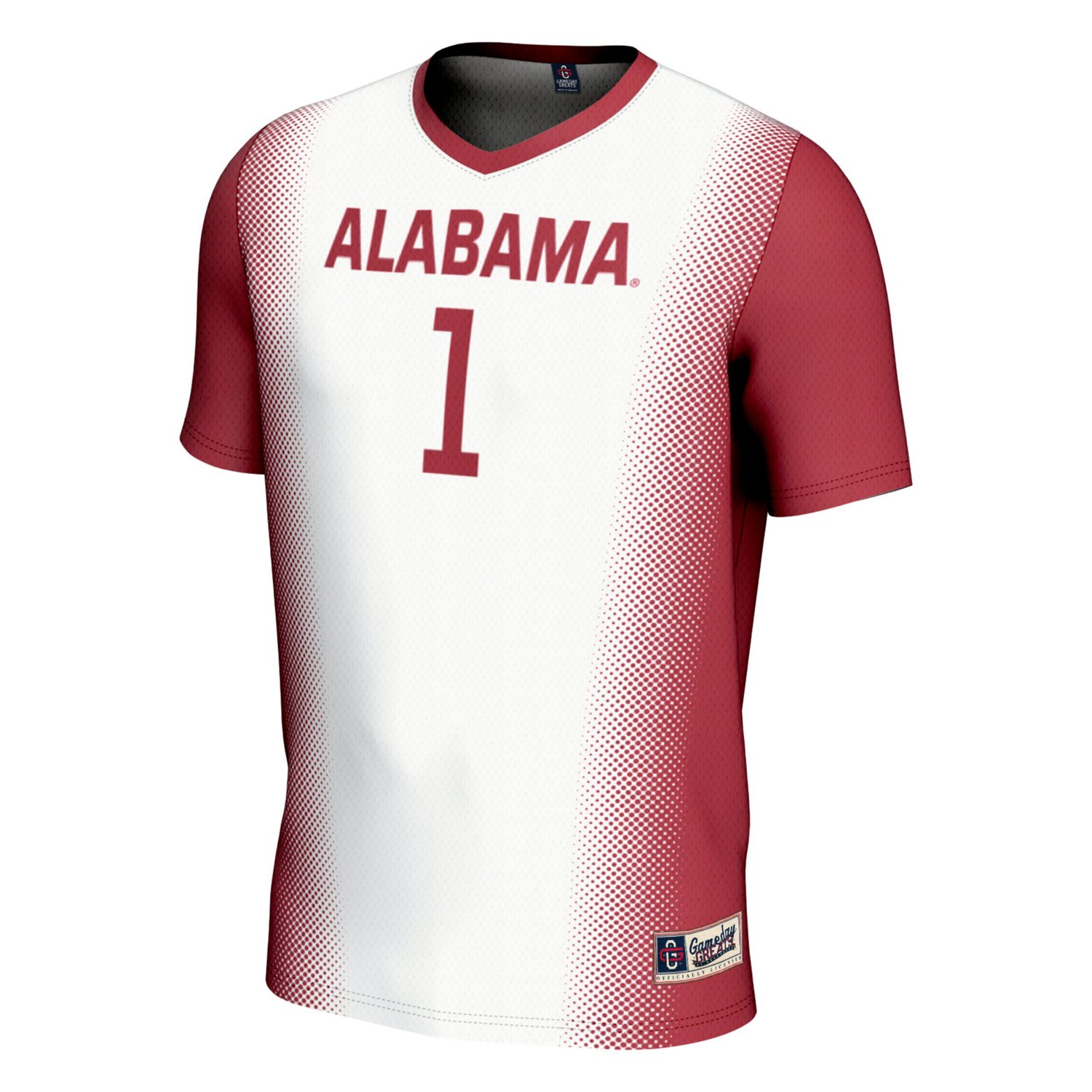 Unisex GameDay Greats 1 Alabama Crimson Tide Lightweight Women's Soccer Jersey - view number 2