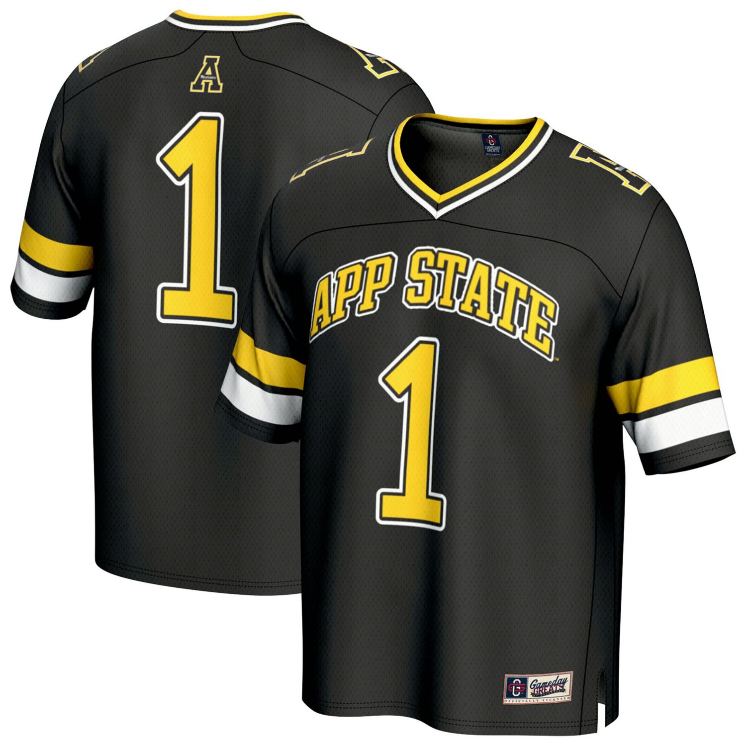 Unisex GameDay Greats 1 Appalachian State Mountaineers Lightweight Collegiate Football Fashion Jersey