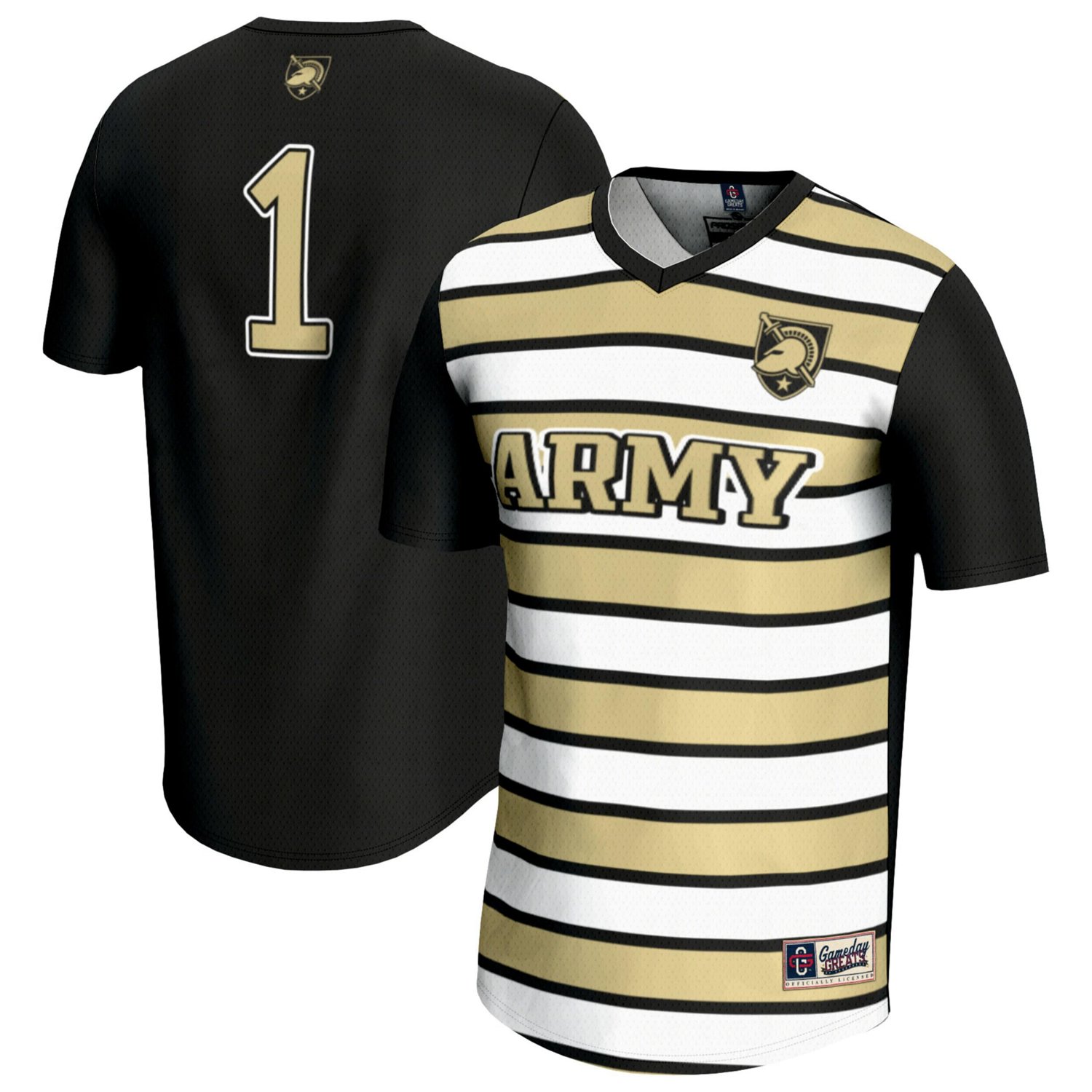 Unisex GameDay Greats 1 Army Knights Lightweight Soccer Fashion Jersey