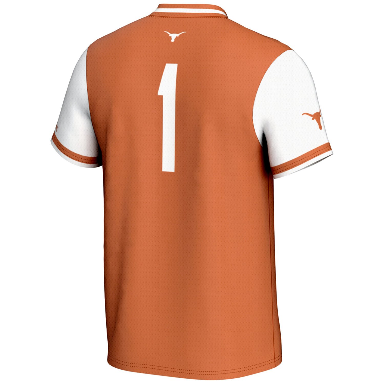 Unisex GameDay Greats 1 Burnt Texas Longhorns Lightweight Softball Jersey - view number 3