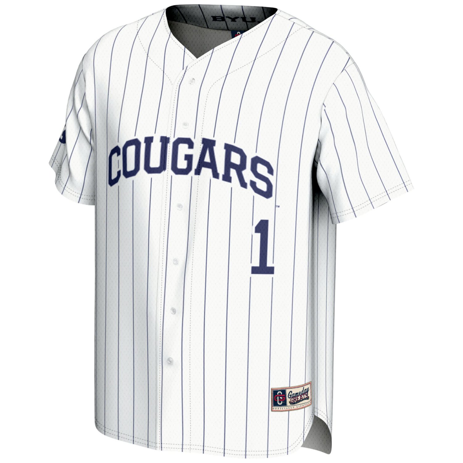 Unisex GameDay Greats 1 BYU Cougars Lightweight Baseball Jersey - view number 2
