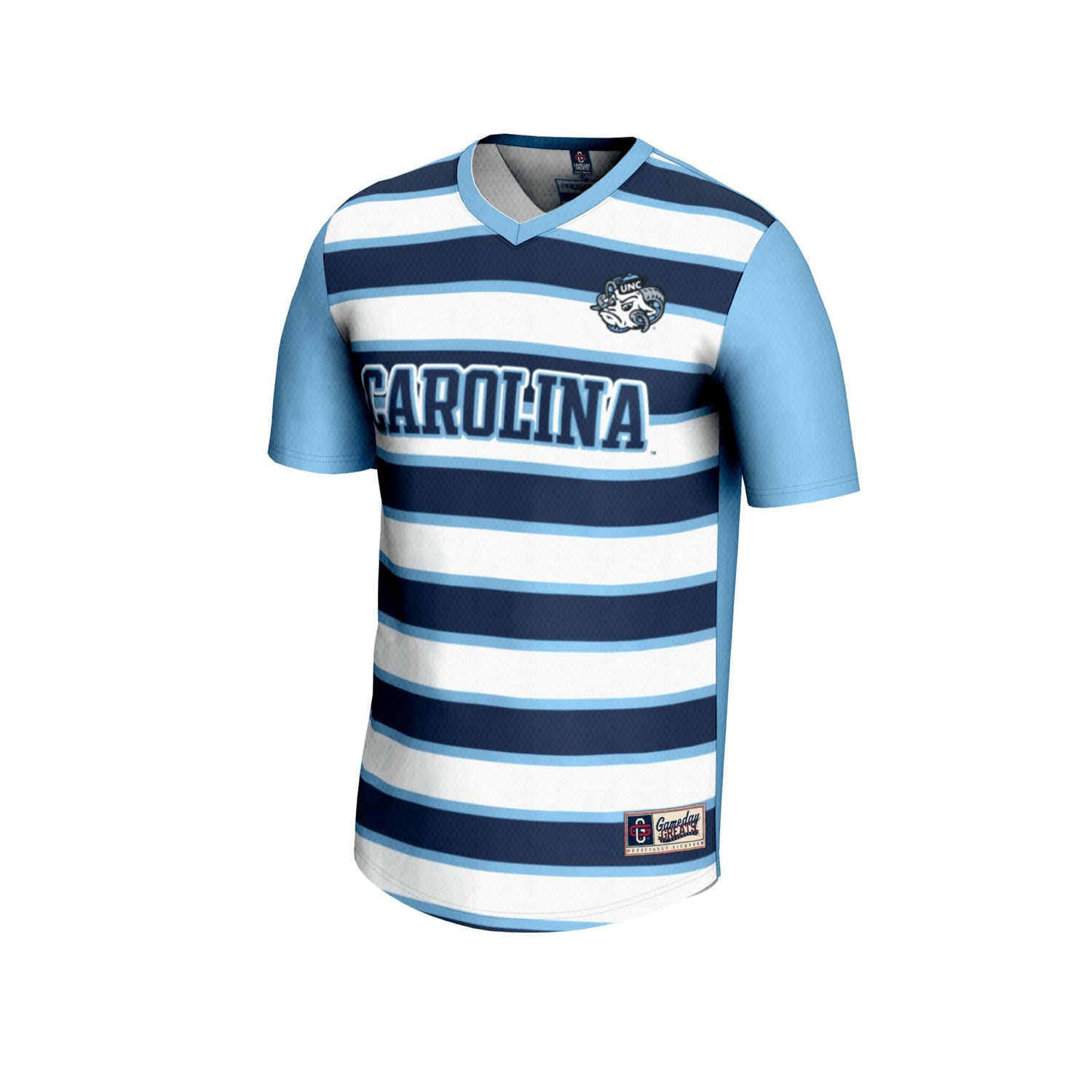 Unisex GameDay Greats 1 Carolina North Carolina Tar Heels Lightweight Soccer Fashion Jersey - view number 2