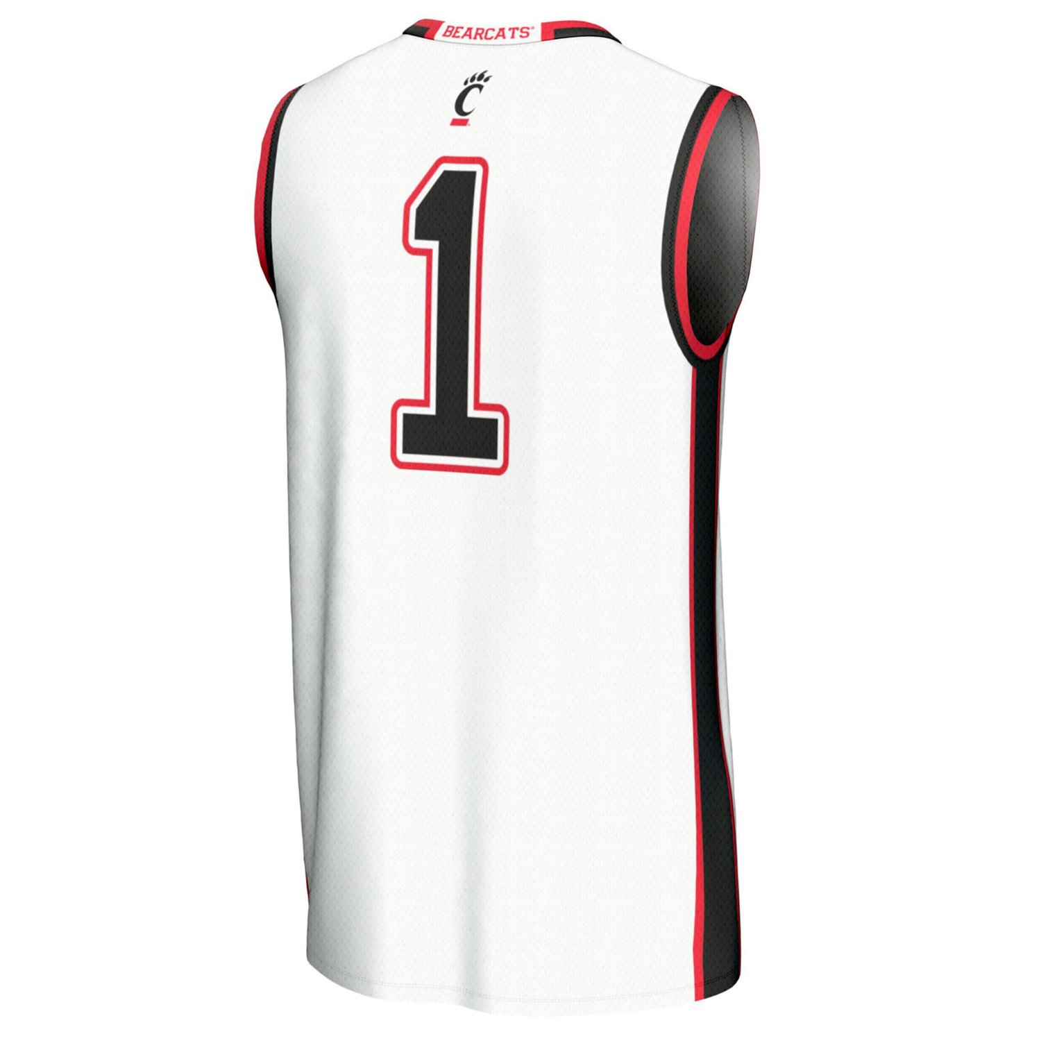 Unisex GameDay Greats 1 Cincinnati Bearcats Lightweight Basketball Fashion Jersey - view number 3