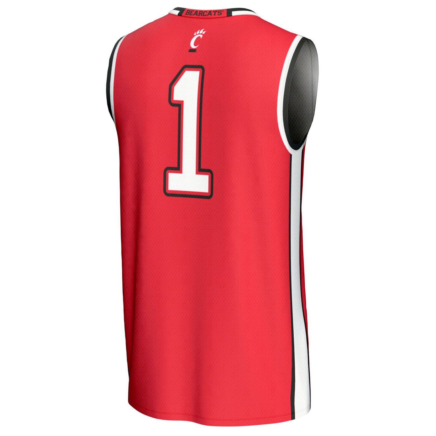 Unisex GameDay Greats 1 Cincinnati Bearcats Lightweight Basketball Fashion Jersey - view number 3