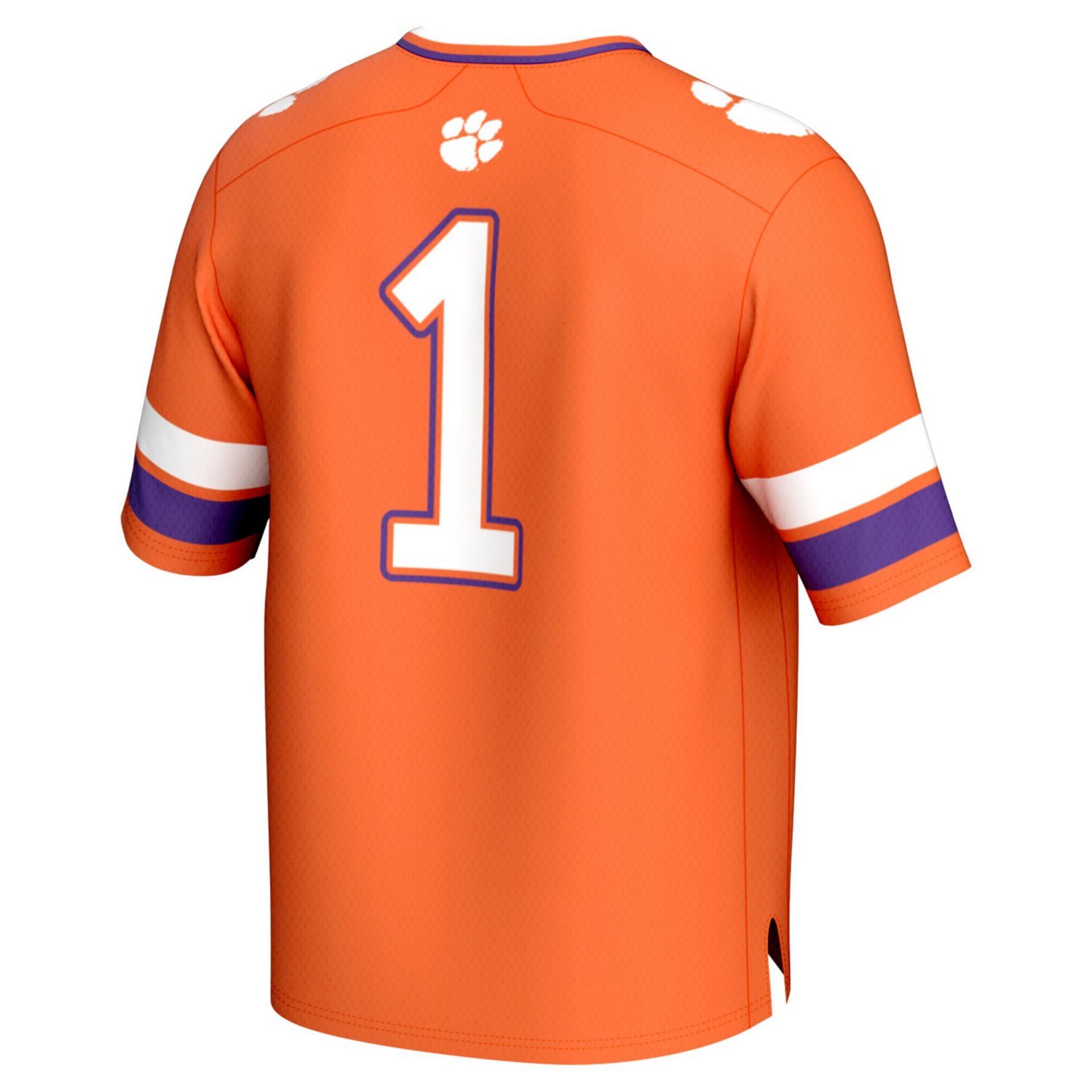 Unisex GameDay Greats 1 Clemson Tigers Lightweight Collegiate Football Fashion Jersey - view number 3
