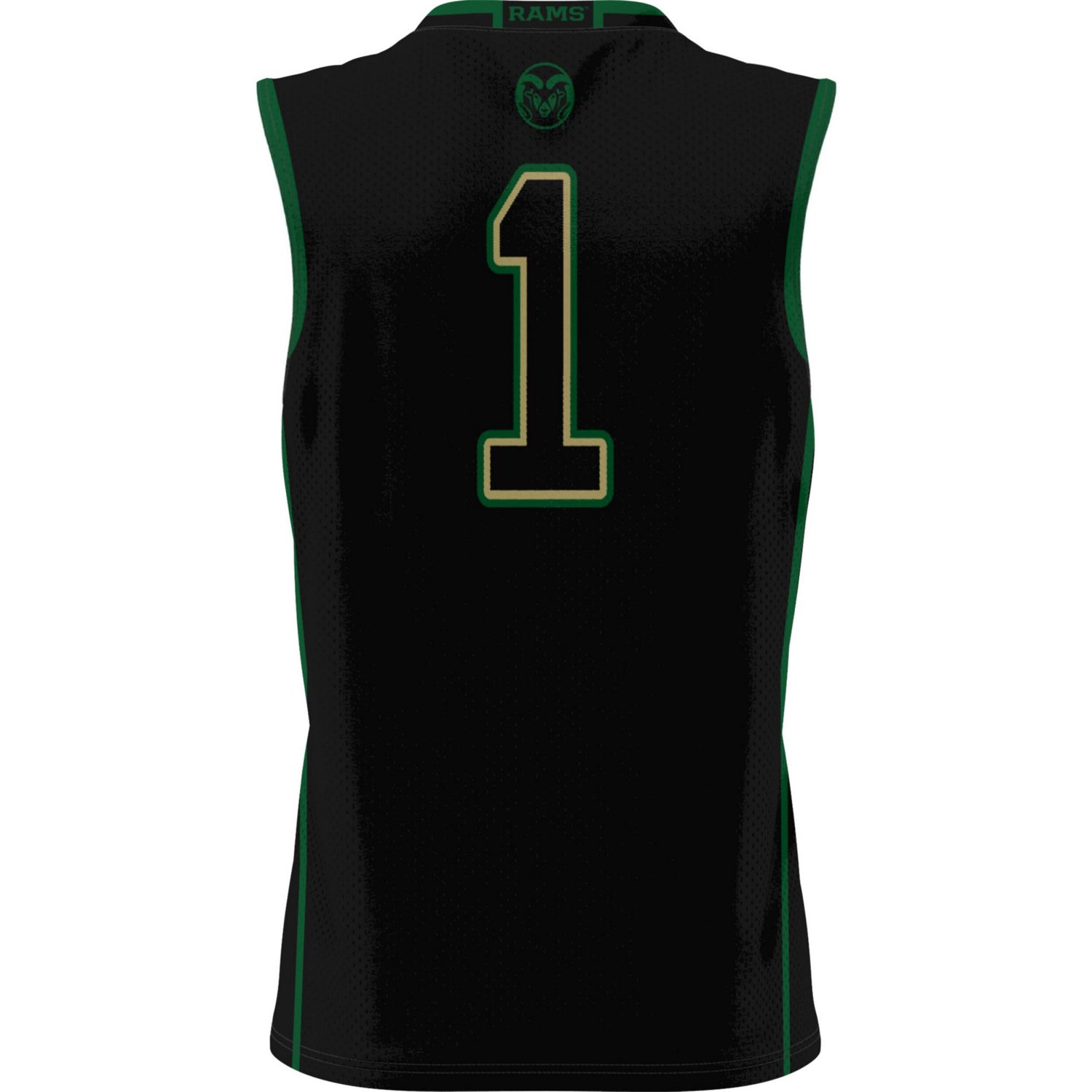Unisex GameDay Greats 1 Colorado State Rams Lightweight Basketball Jersey - view number 3