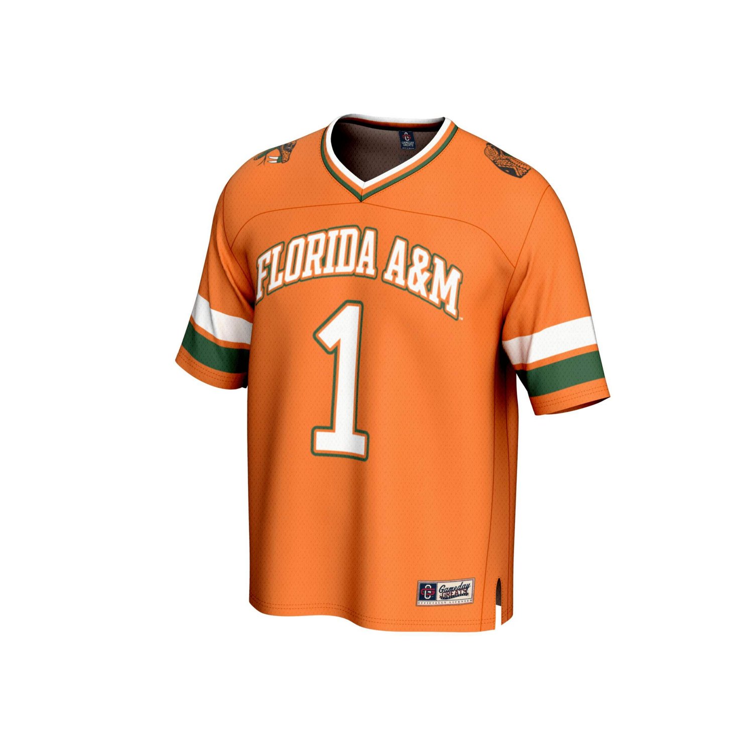 Unisex GameDay Greats 1 Florida AM Rattlers Collegiate Football Fashion Jersey - view number 2