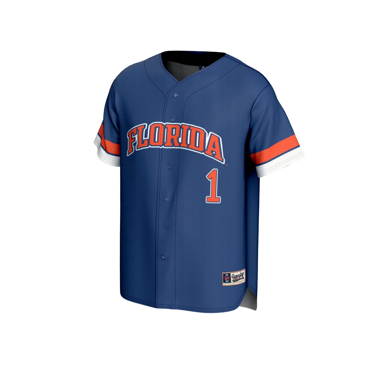Unisex GameDay Greats 1 Florida Gators Lightweight Collegiate Baseball Fashion Jersey - view number 2