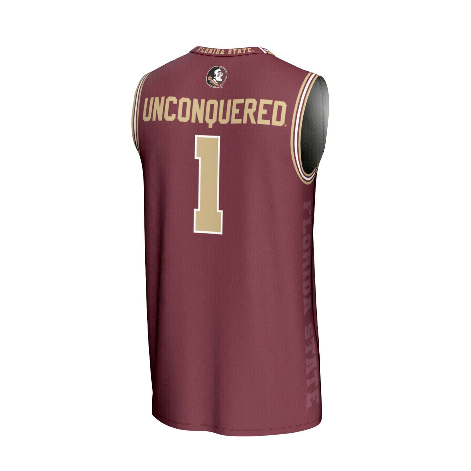 Unisex GameDay Greats 1 Florida State Seminoles Lightweight Icon Print Basketball Jersey - view number 3