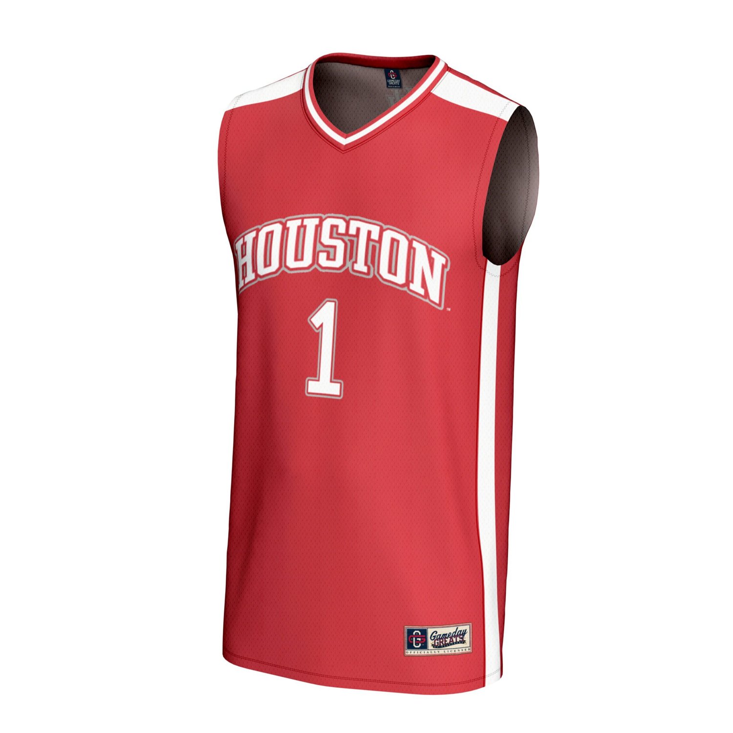 Unisex GameDay Greats 1 Houston Cougars Lightweight Basketball Fashion Jersey - view number 2