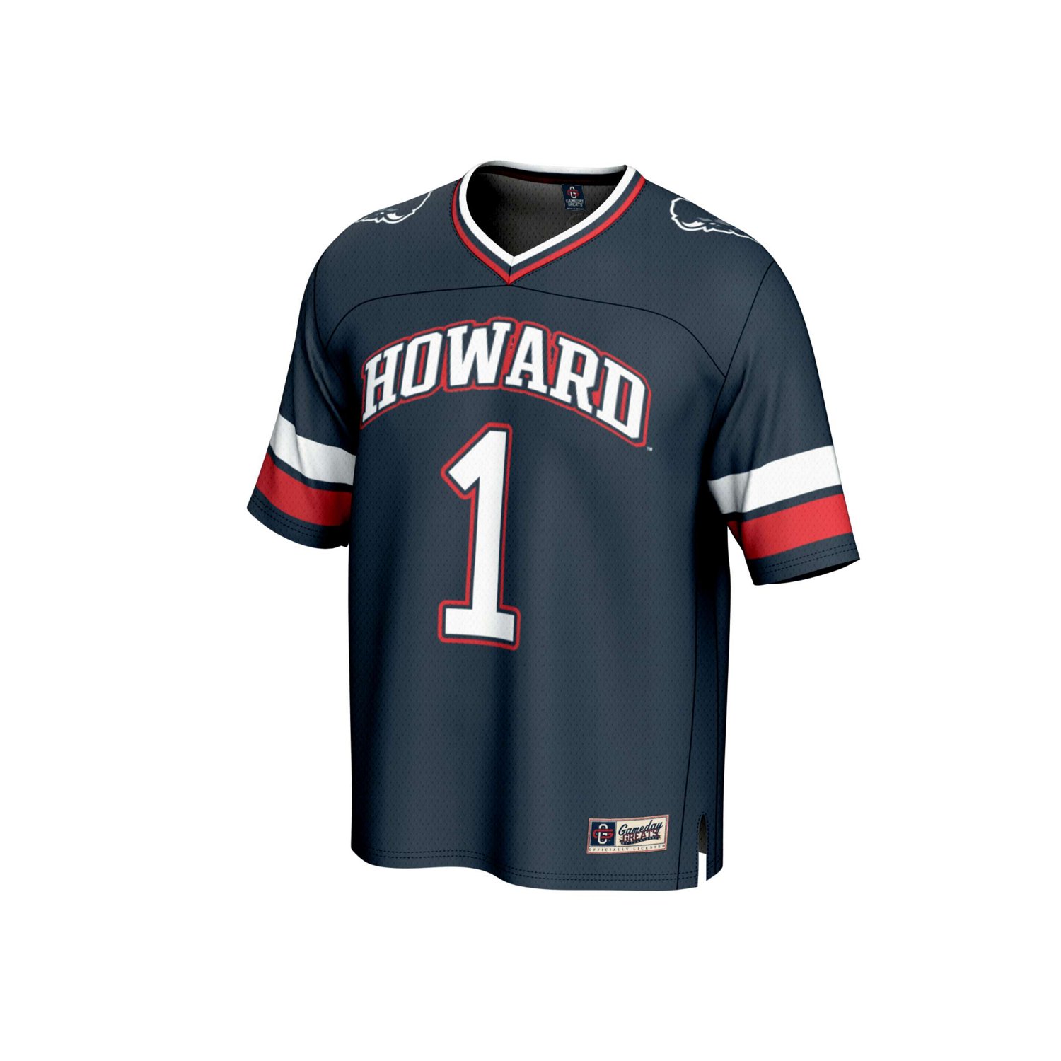 Unisex GameDay Greats 1 Howard Bison Collegiate Football Fashion Jersey - view number 2