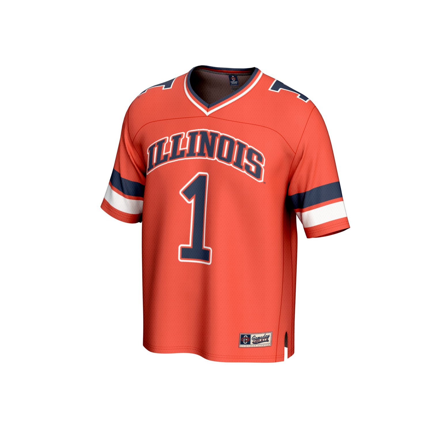 Unisex GameDay Greats 1 Illinois Fighting Illini Collegiate Football Fashion Jersey - view number 2