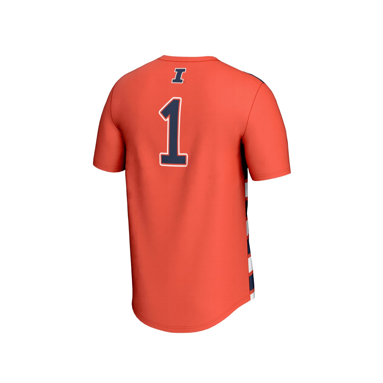Unisex GameDay Greats 1 Illinois Fighting Illini Lightweight Soccer Fashion Jersey - view number 3