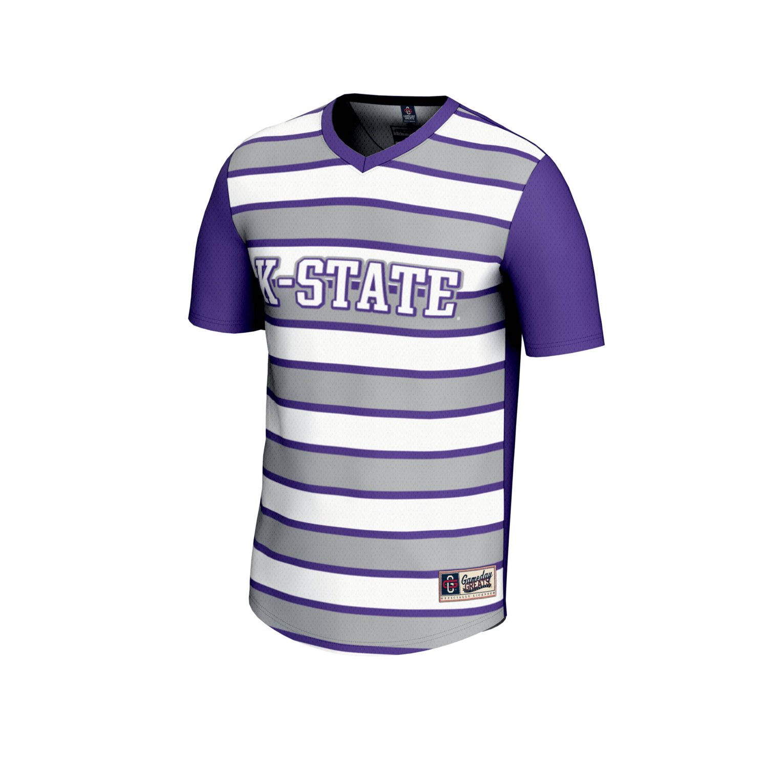 Unisex GameDay Greats 1 Kansas State Wildcats Lightweight Soccer Fashion Jersey - view number 2