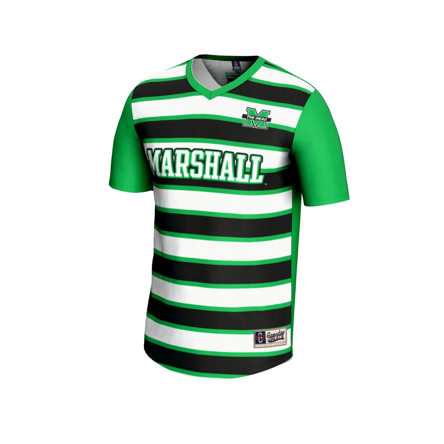 Unisex GameDay Greats 1 Kelly Marshall Thundering Herd Lightweight Soccer Fashion Jersey - view number 2